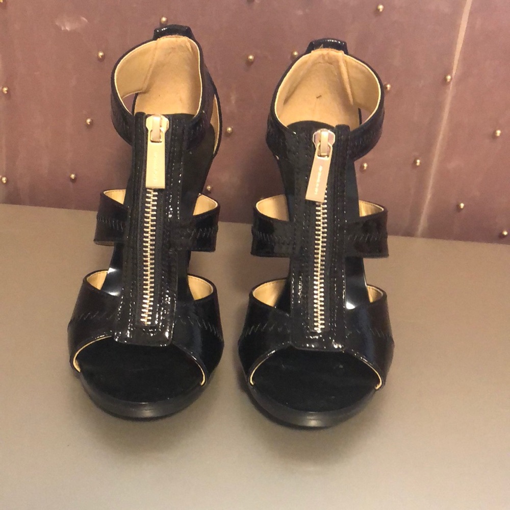 Michael Kors Front Zip Heels